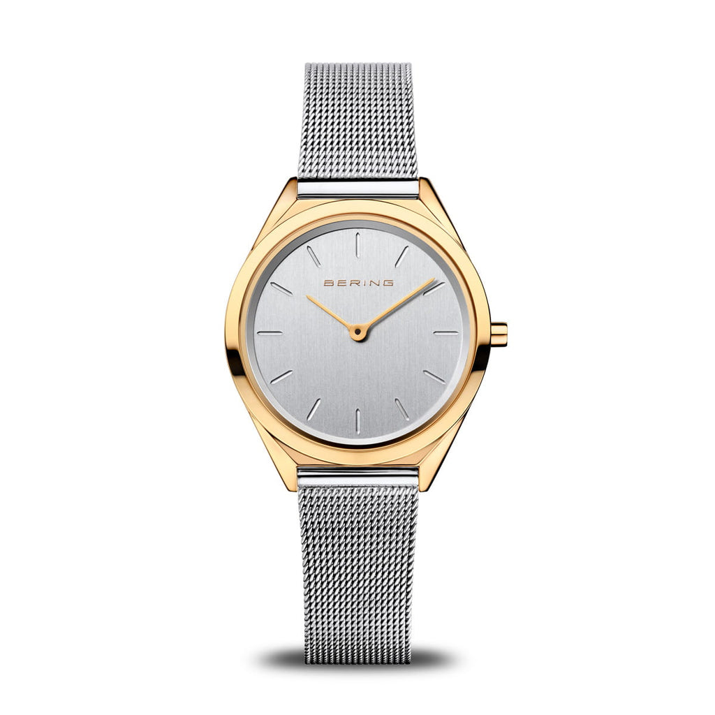 Bering Polished Gold Watch