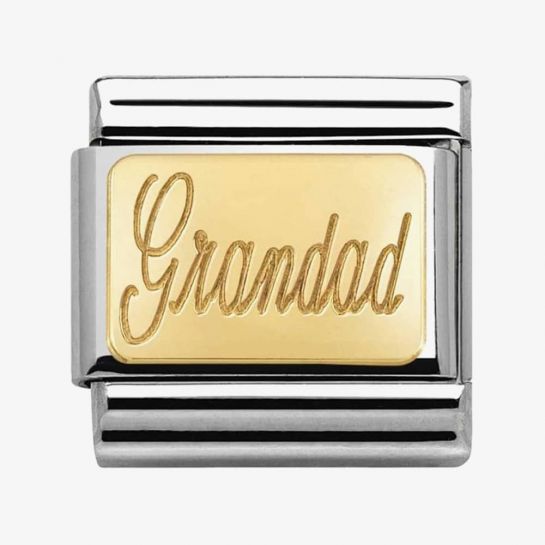 Nomination Gold Grandad Composable Link