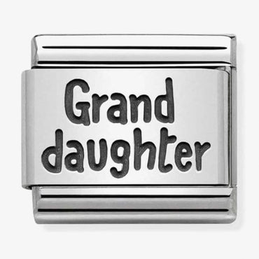 Nomination Silver Grand Daughter Composable Link