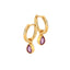 Hot Diamonds Amethyst Earrings