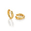 Hot Diamonds Golden Edit Aura Hoop Earrings