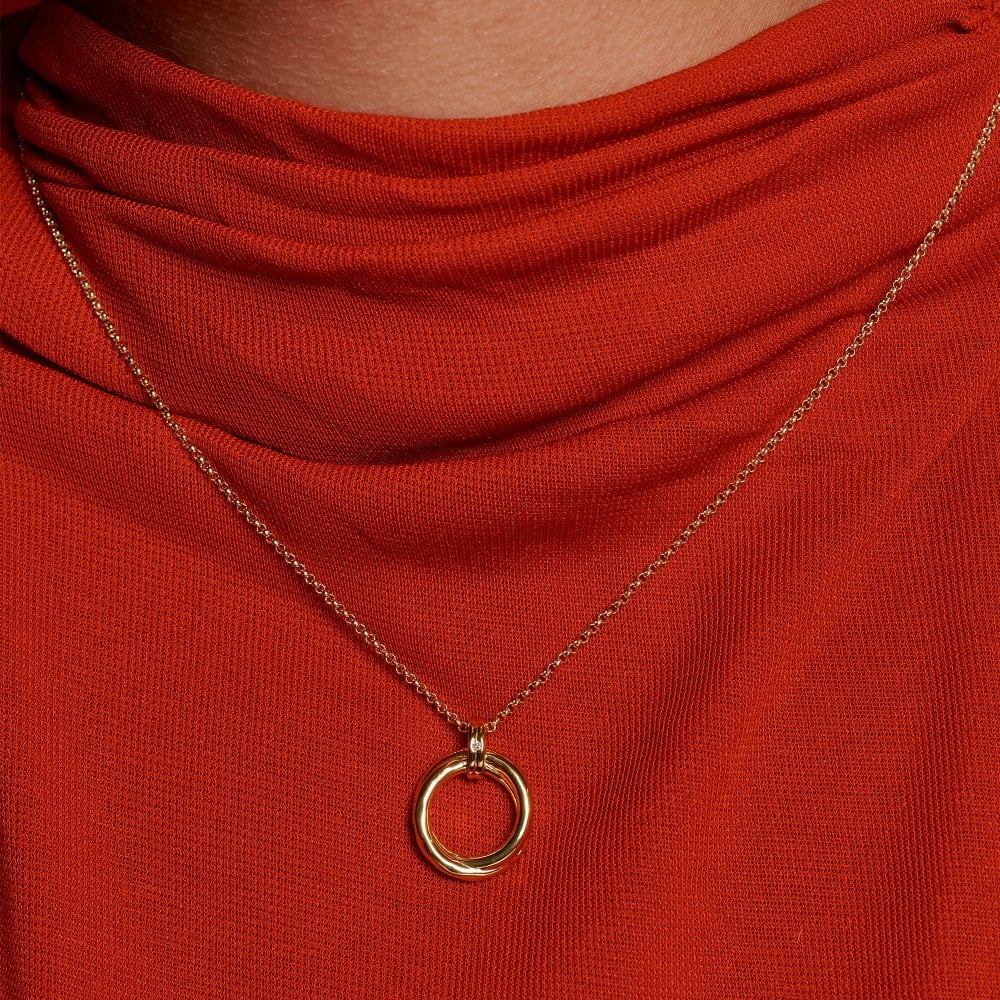 Hot Diamonds Golden Edit Aura Pendant
