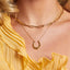 Hot Diamonds Golden Edit Bondi Necklace