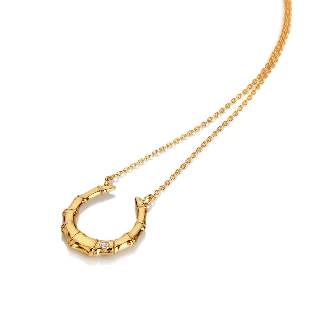 Hot Diamonds Golden Edit Bondi Necklace