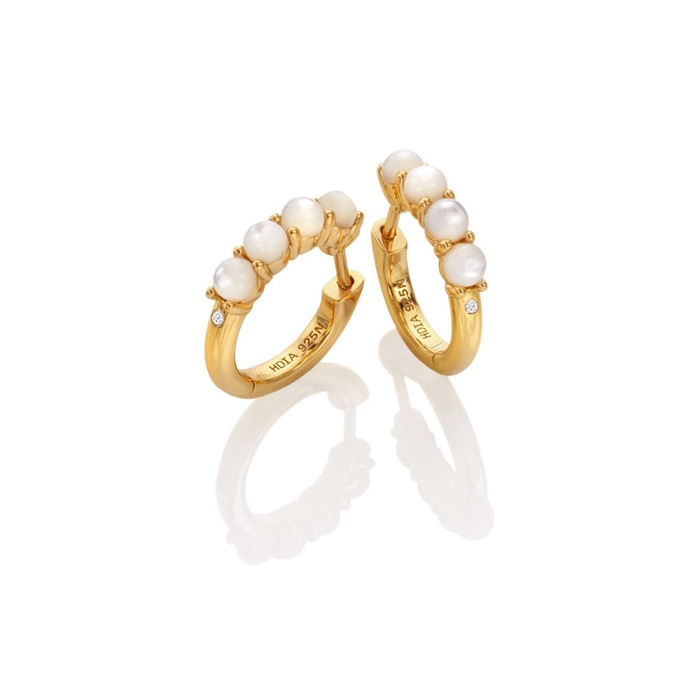 Hot Diamonds Calm Mother Of Pearl Earrings