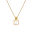 Hot Diamonds Golden Edit Calm Mother Of Pearl Pendant