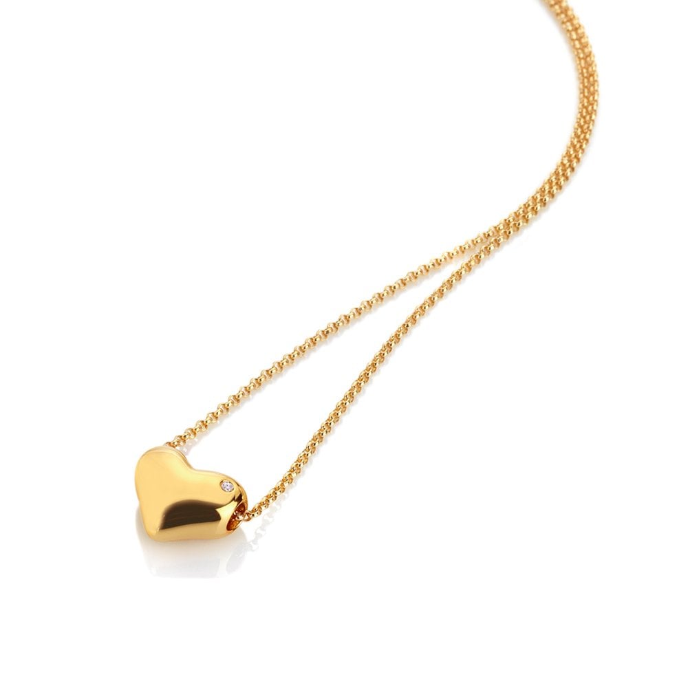 Hot Diamonds Golden Edit Desire Pendant