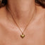 Hot Diamonds Golden Edit 18ct Gold Plated Essence Heart Pendant