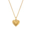Hot Diamonds Golden Edit 18ct Gold Plated Essence Heart Pendant
