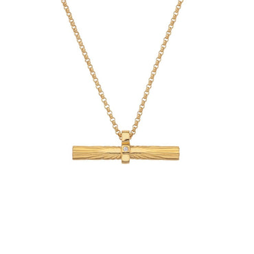 Hot Diamonds x Golden Edit Hope Bar Pendant