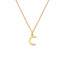 Hot Diamonds Golden Edit Initial Pendant