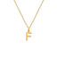 Hot Diamonds Golden Edit Initial Pendant