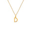 Hot Diamonds Golden Edit Initial Pendant