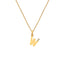 Hot Diamonds Golden Edit Initial Pendant