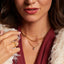Hot Diamonds Gold Edit Revolve Necklace