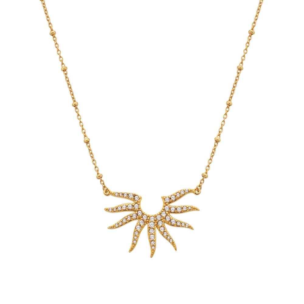 Hot Diamonds Gold Edit SOL Necklace