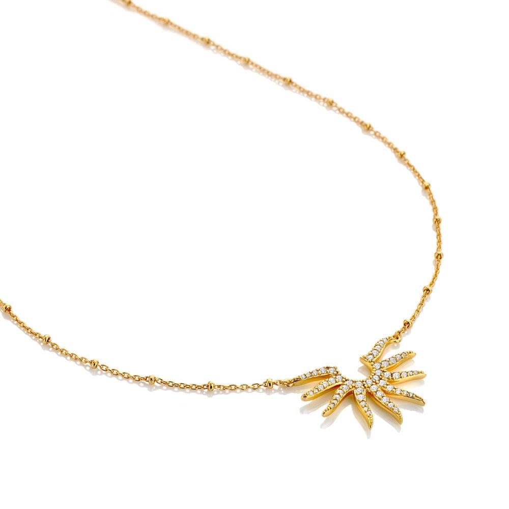 Hot Diamonds Gold Edit SOL Necklace