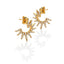 Hot Diamonds Gold Edit SOL Earrings