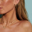 Hot Diamonds Gold Edit SOL Earrings
