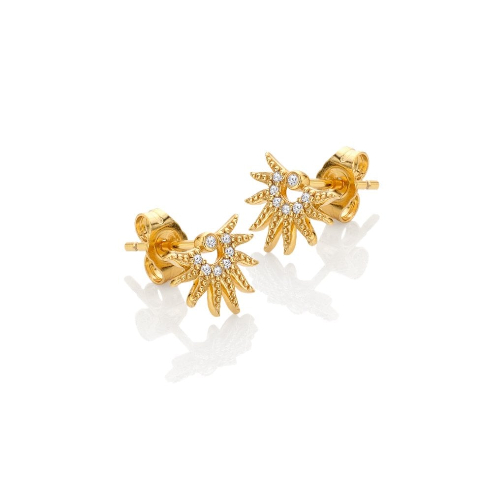 Hot Diamonds Gold Edit SOL Earrings
