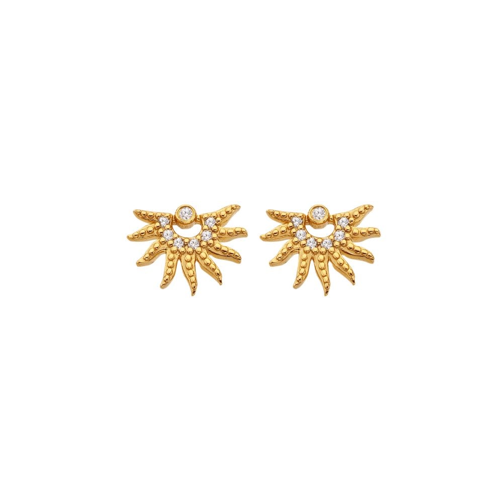 Hot Diamonds Gold Edit SOL Earrings