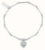 Chlobo Dainty Moon Cut Sparkle Glowing Beauty Bracelet