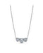 Pandora Halo Heart Trilogy Collier Necklace