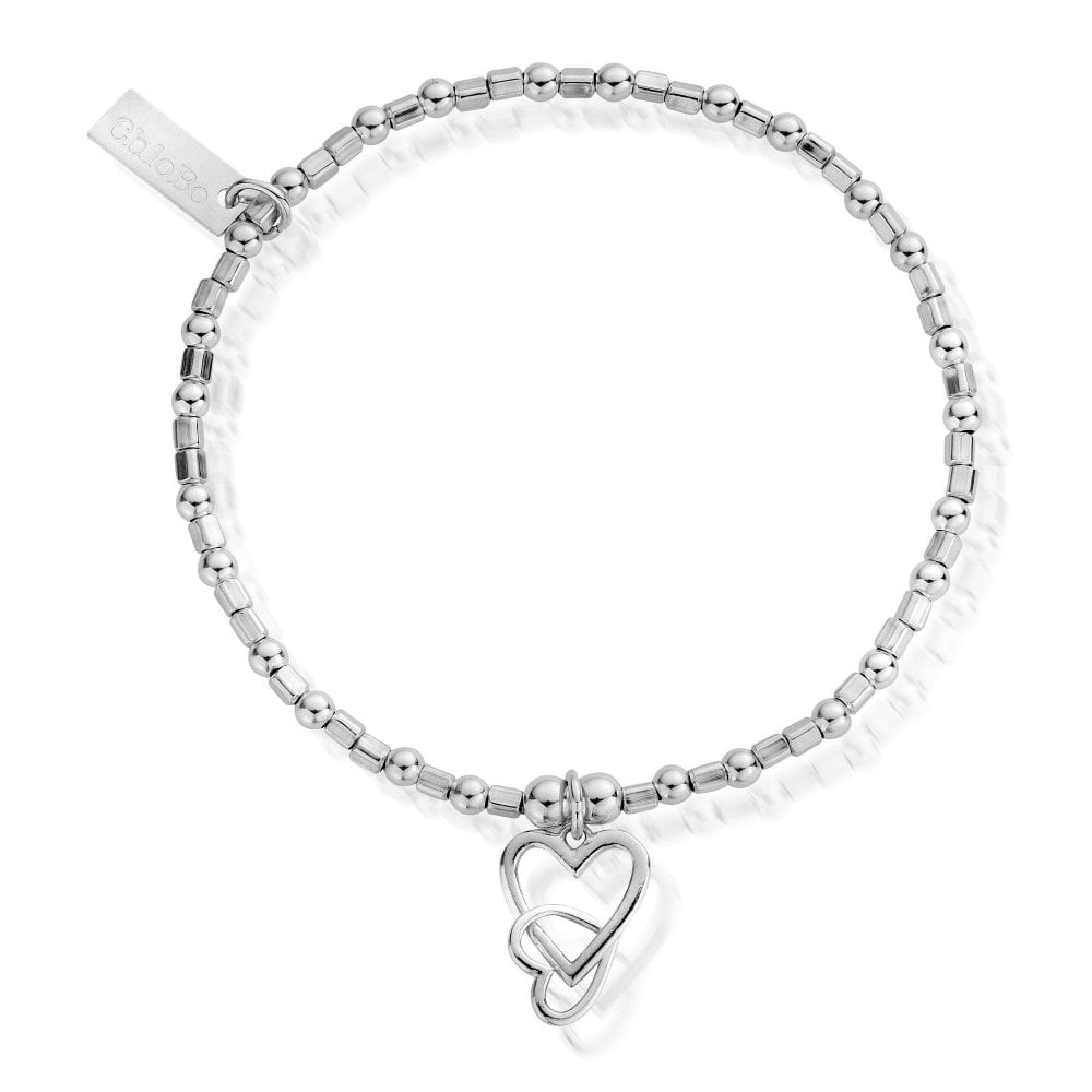 Chlobo Interlocking love heart bracelet