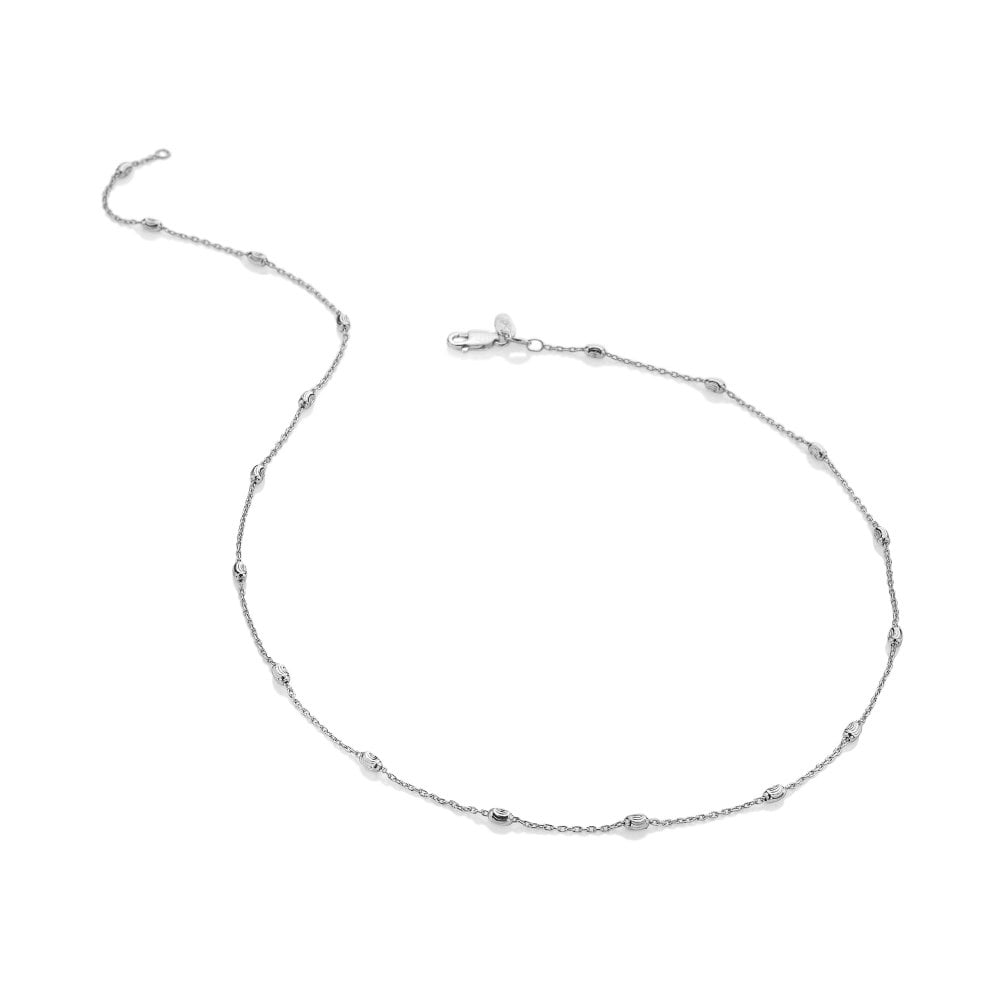 Hot Diamonds Intermittent Oval Chain