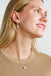 Georgini Crescent Silver Pearl Necklet
