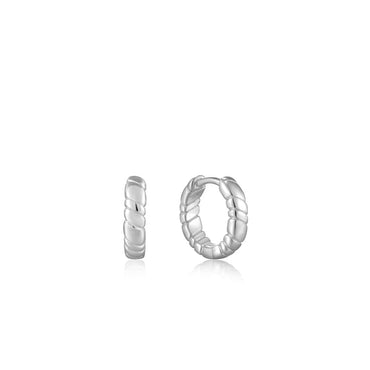 Ania Haie Smooth Twist Hoop Earrings