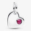 Pandora Dangle Heart Birthstone Charms