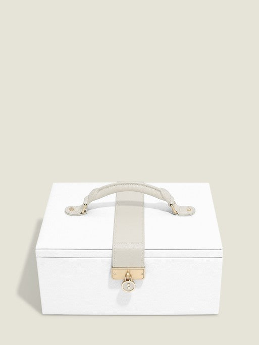 Stackers White Two Tone Jewellery Box