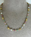 24ct Plated Multi-Stone Dainty Necklace