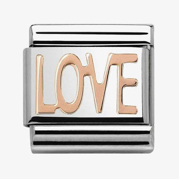 Nomination Rose Gold LOVE Composable Link