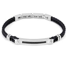 Nomination ManVision Black CZ Bracelet