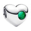 Pandora Birthstone Heart Charms