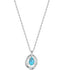 Ania Haie Turquoise Wave Circle Pendant