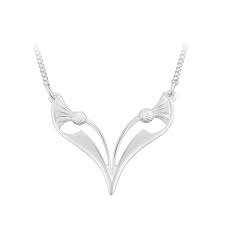 Sheila Fleet Thistle Necklet