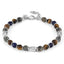 Nomination Instinct Style Tigers Eye & Lapis Bracelet