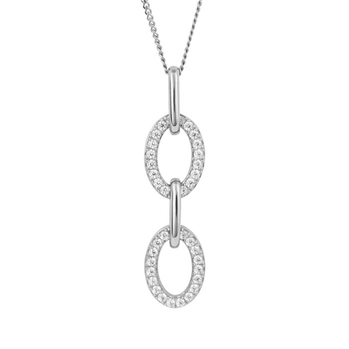 Fiorelli Oval Drop Pendant