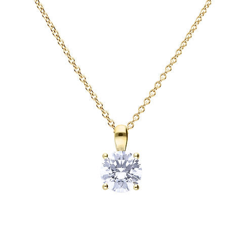 Diamonfire 2ct CZ Pendant