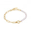 Ania Haie Gold Pearl Link Bracelet