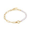 Ania Haie Gold Pearl Link Bracelet