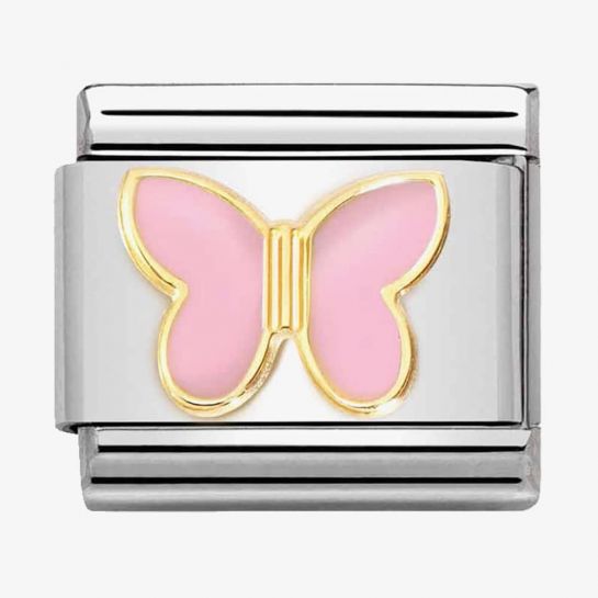 Nomination Pink Butterfly Composable Link