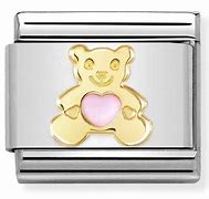 Nomination Teddy with Pink Composable Link