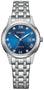 Ladies Eco-Drive Blue Dial Watch