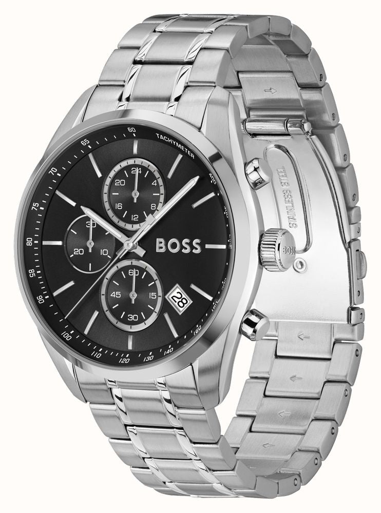 Boss Black Chronograph Watch