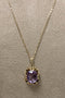 Vintage 9ct Amethyst Pendant