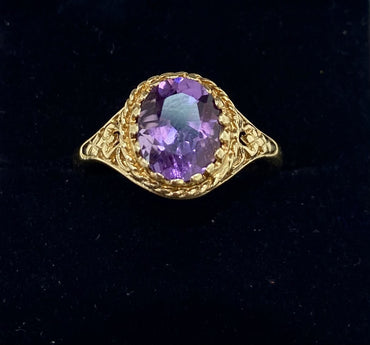 Pre-loved 9ct Amethyst Ring